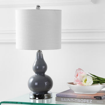Anya 20.5" Mini Glass LED Table Lamp - JONATHAN Y